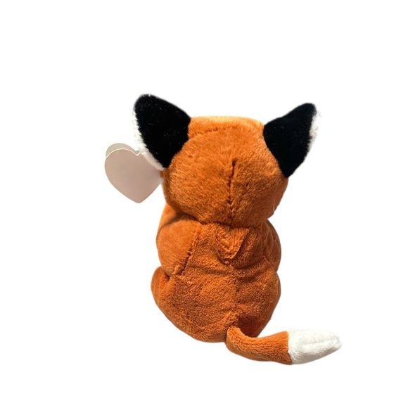 Ty Beanie “Witt” Fox Plush - Orange and White - Picture 2 of 9